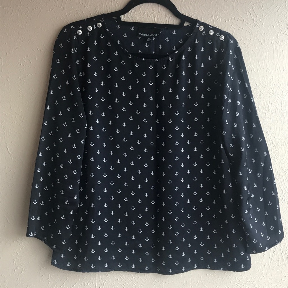 Cynthia Rowley Anchor Top